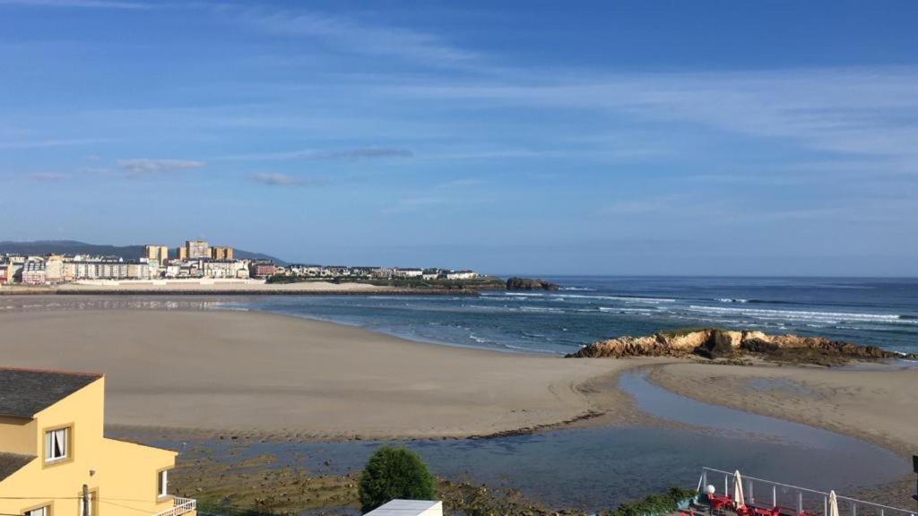 Apartamento Con Hermosas Vistas A La Playa Del Altar Sieiro Exterior foto
