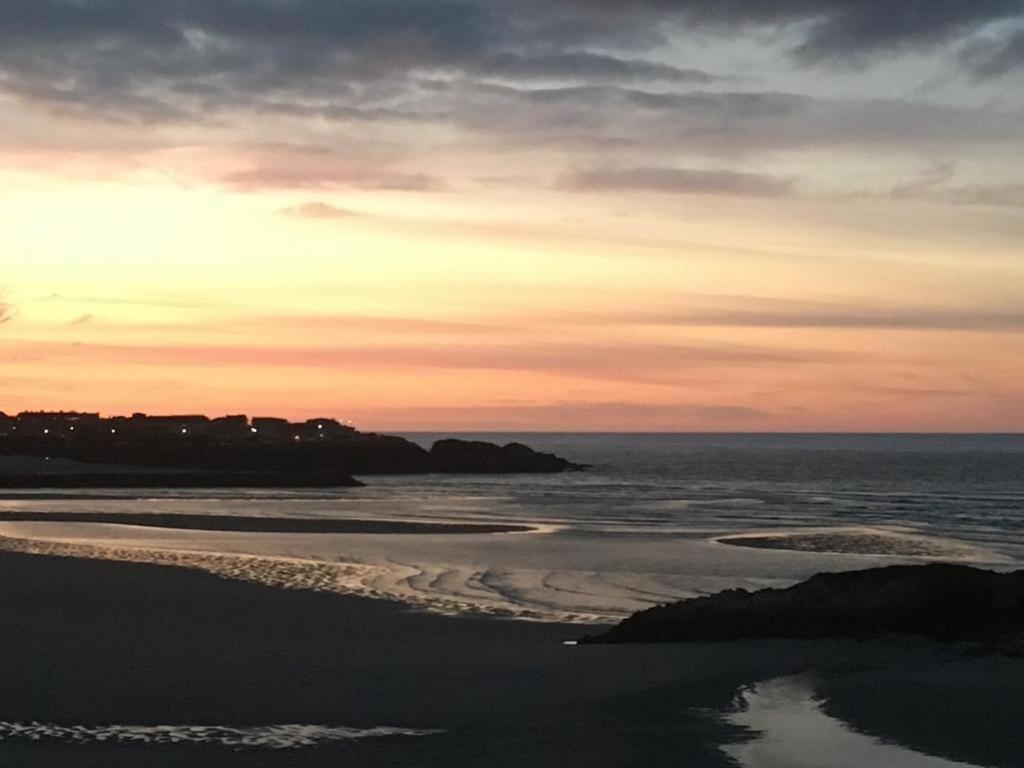 Apartamento Con Hermosas Vistas A La Playa Del Altar Sieiro Exterior foto