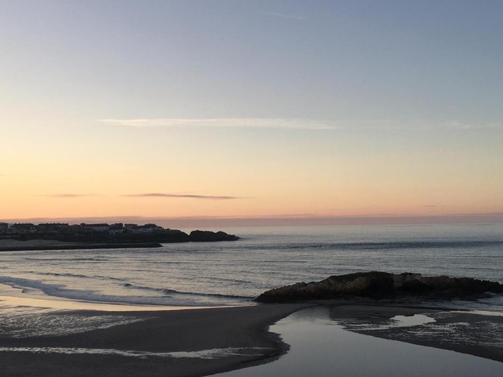 Apartamento Con Hermosas Vistas A La Playa Del Altar Sieiro Exterior foto